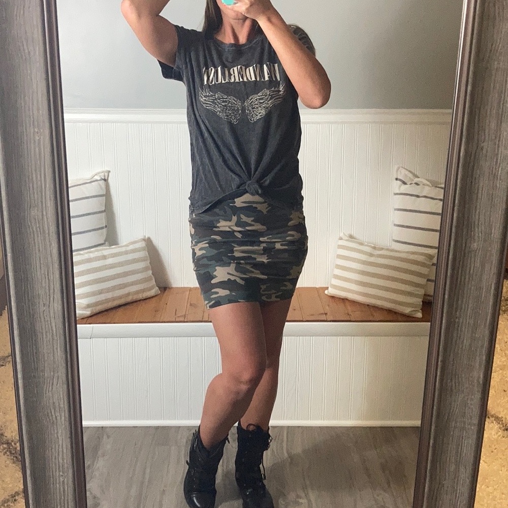 🧁 TROOPER- camo midi dress - Picture 7 of 7